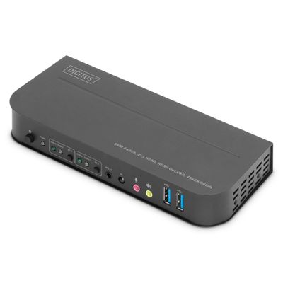 KVM Switch DIGITUS (4k 60hz, hdmi, usb 3.0, hdr)-2