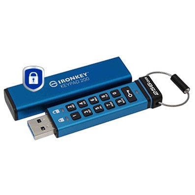 USB flash drive KINGSTON IronKey Keypad 200C 256GB Encrypted-2