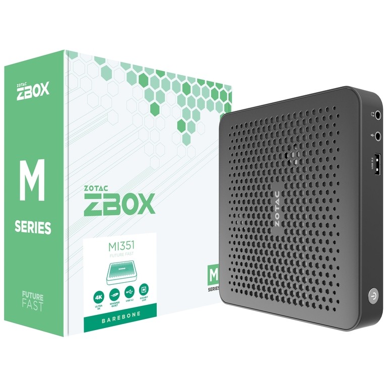 ZOTAC ZBOX M Series MI351 - ultra-thin form factor - Celeron N N100 0.8 GHz - 0 GB - no HDD-4