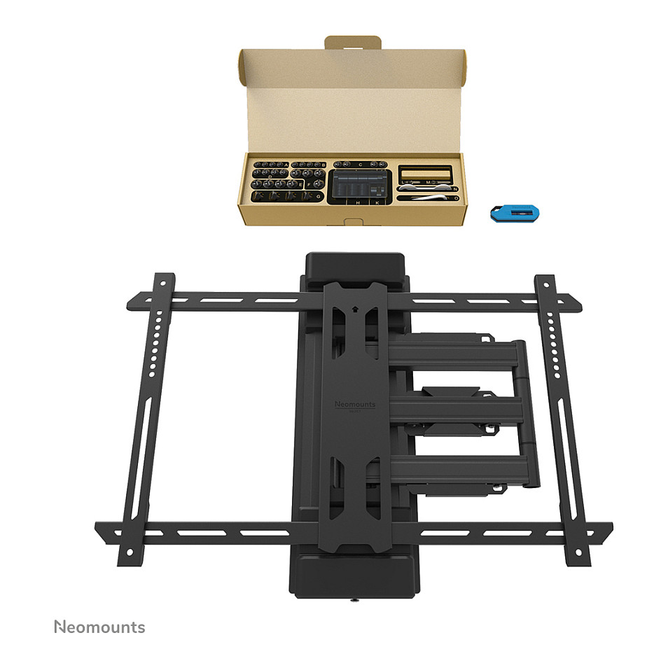 Nosač za TV NEOMOUNTS WL40S-910BL16 (zglobni, za ekrane do 70", nosivost 45 kg, VESA do 600x400, crni)-18