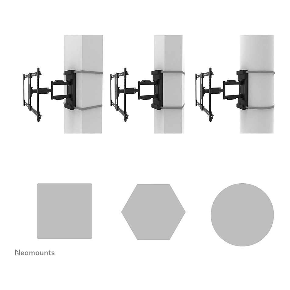 Nosač za TV NEOMOUNTS WL40S-910BL16 (zglobni, za ekrane do 70", nosivost 45 kg, VESA do 600x400, crni)-29