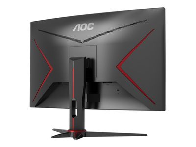 Gaming monitor AOC C27G2E/BK (27", Full HD, 165 Hz, 1 ms, 1500R zakrivljenost, HDR)-4