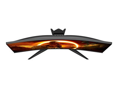 Gaming monitor AOC C27G2E/BK (27", Full HD, 165 Hz, 1 ms, 1500R zakrivljenost, HDR)-2