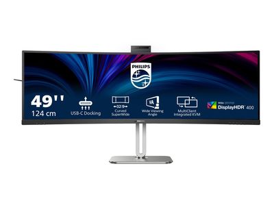 Monitor PHILIPS 49B2U5900CH 49" curved Dual Quad HD HDR-13