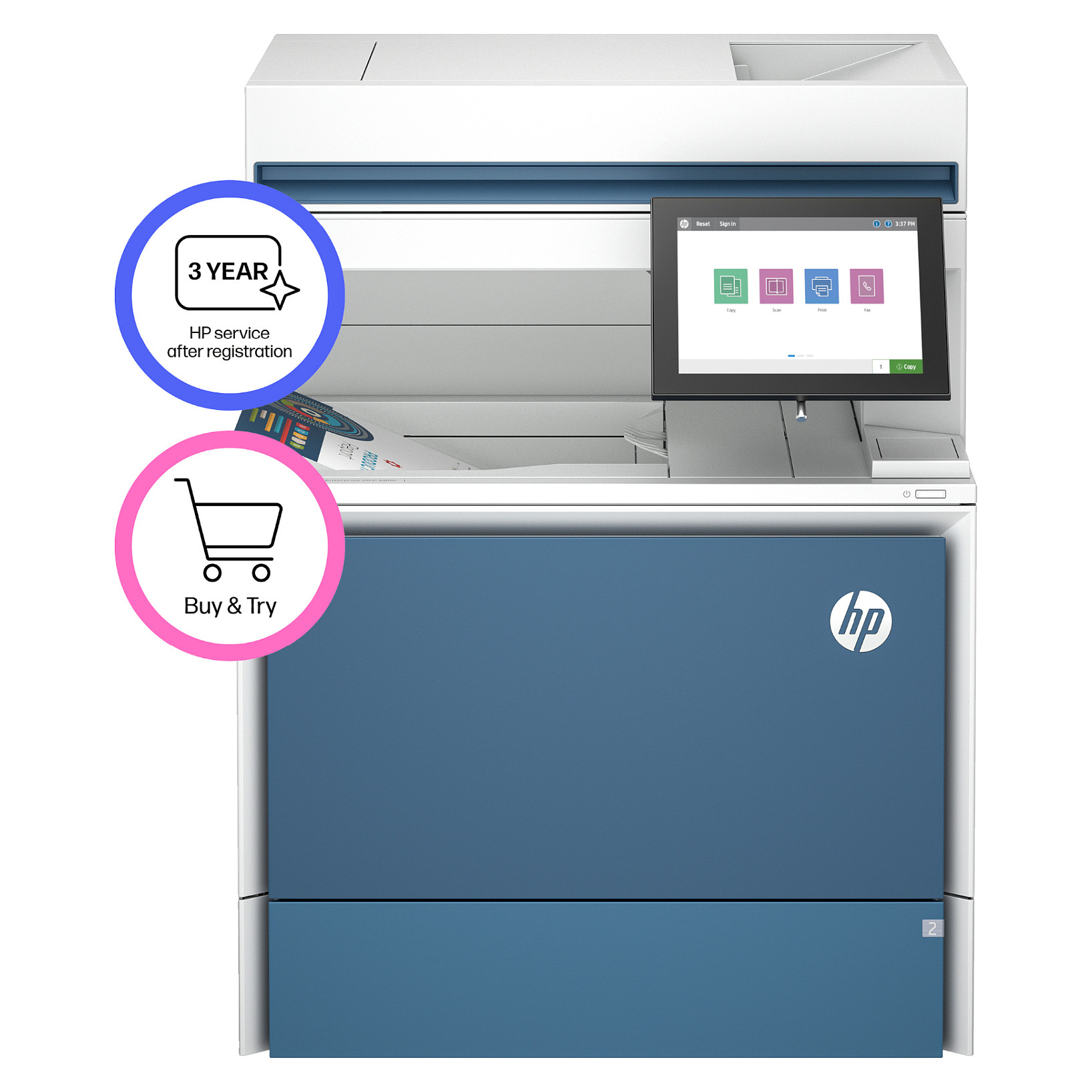 Multifunkcijski printer HP Color LaserJet Enterprise MFP 6800dn (laserski, u boji, ispis/kopiranje/skeniranje, duplex, Ethernet)-20