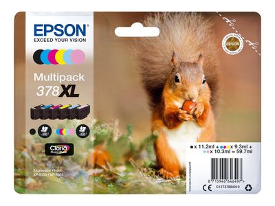 Toner EPSON 378XL MULTIPACK (crna, žuta, plava, magenta, svijetlo magenta, svijetlo plava)