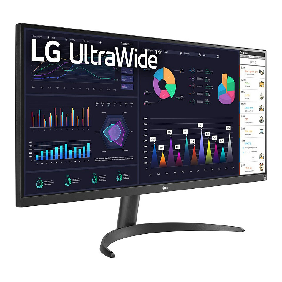 Monitor LG 34WQ500-B 86.4 cm (34") 2560 x 1080 Full HD-7