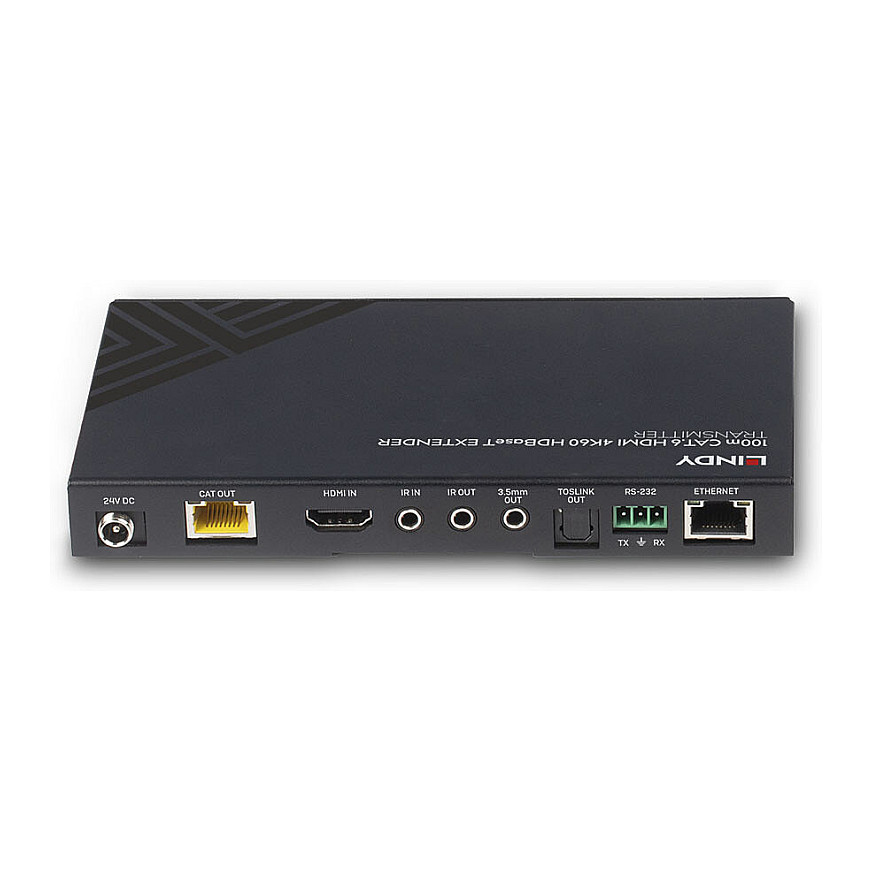 HDMI Extender LINDY HDBaseT Transmitter (100m, 4K@60Hz, HDR, PoC, IR, RS-232)-5