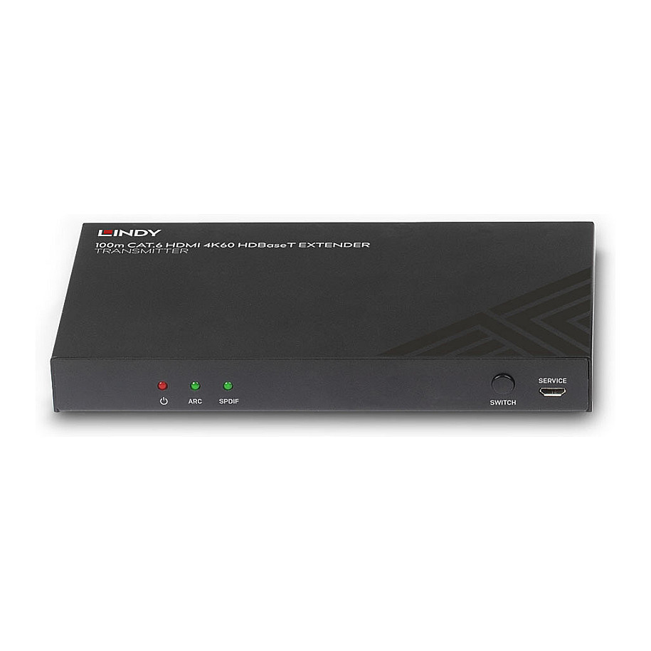 HDMI Extender LINDY HDBaseT Transmitter (100m, 4K@60Hz, HDR, PoC, IR, RS-232)-6
