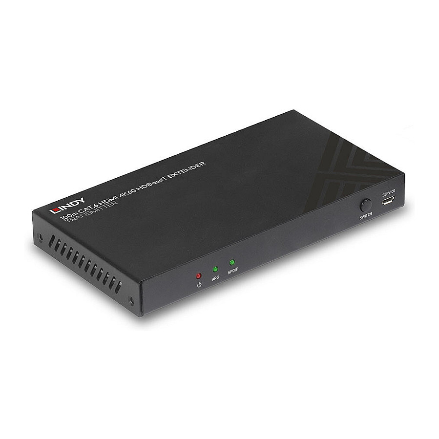 HDMI Extender LINDY HDBaseT Transmitter (100m, 4K@60Hz, HDR, PoC, IR, RS-232)-7