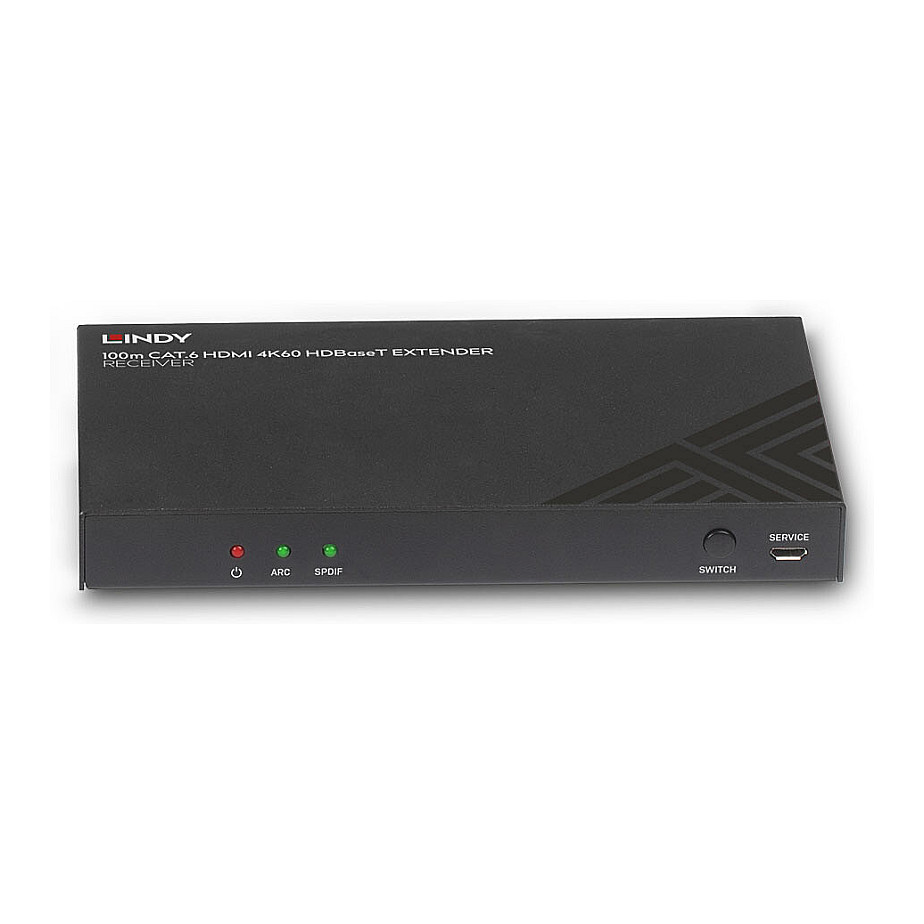 HDMI Extender Prijemnik LINDY 100m HDBaseT 4K@60Hz HDR PoC (38342)-6