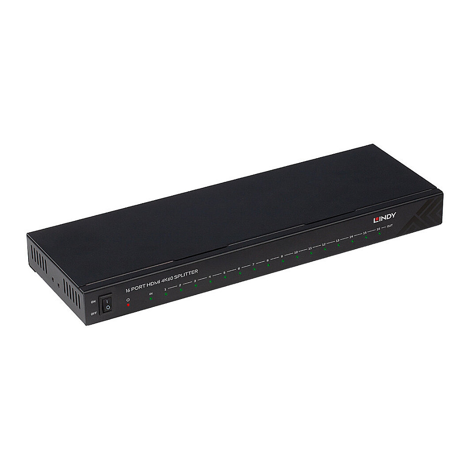 HDMI razdjelnik LINDY 16-portni 4K 60Hz HDR-5