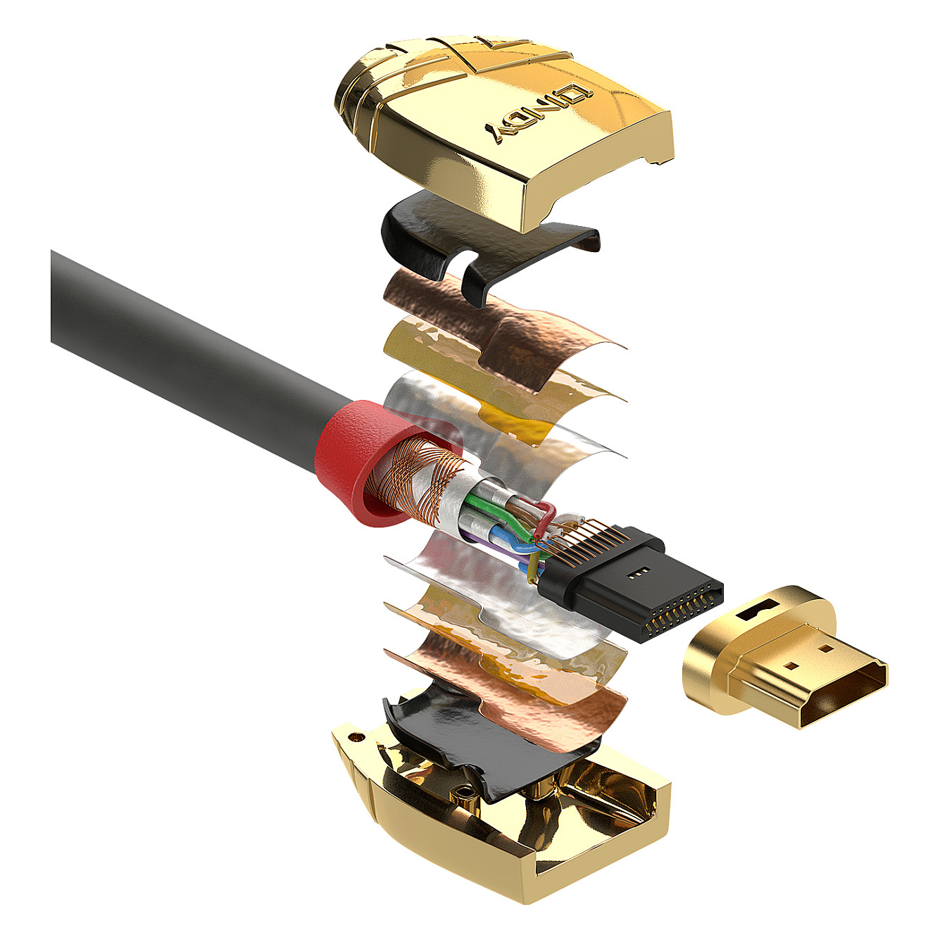 HDMI kabel LINDY Gold Line 20m (4K@60Hz, Ethernet)-5