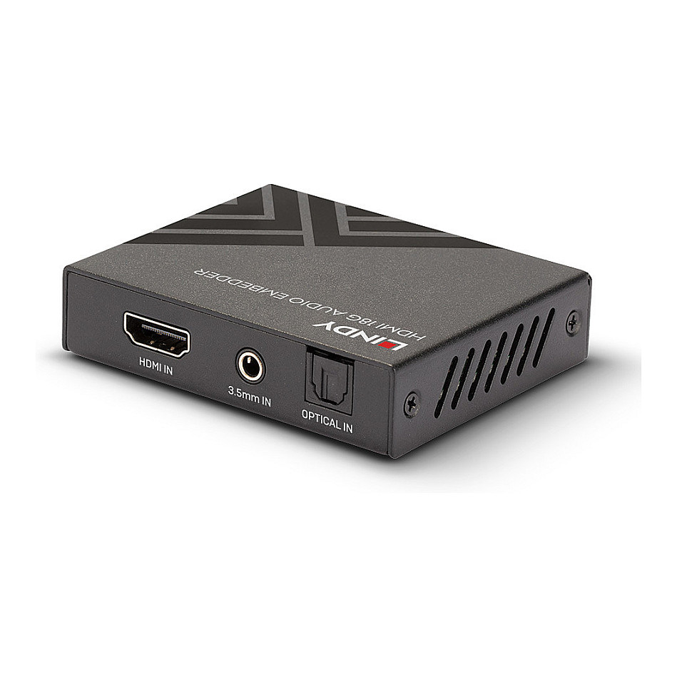 Audio embedder LINDY HDMI 18G (4K@60Hz, HDR, HDCP 2.2, Toslink, 3.5mm)-7