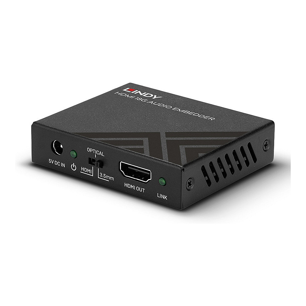 Audio embedder LINDY HDMI 18G (4K@60Hz, HDR, HDCP 2.2, Toslink, 3.5mm)-10