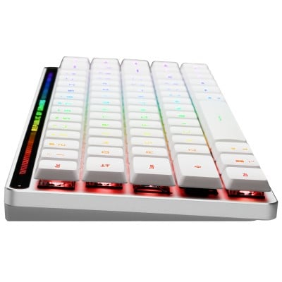 Tipkovnica ASUS ROG Falchion RX Low Profile (RGB LED, bežična, USB, QWERTZ, bijela boja) – internacionalna non HR tipkovnica-11