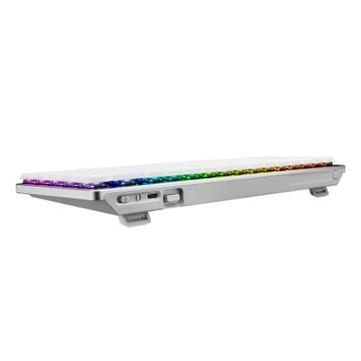 Tipkovnica ASUS ROG Falchion RX Low Profile (RGB LED, bežična, USB, QWERTZ, bijela boja) – internacionalna non HR tipkovnica-1