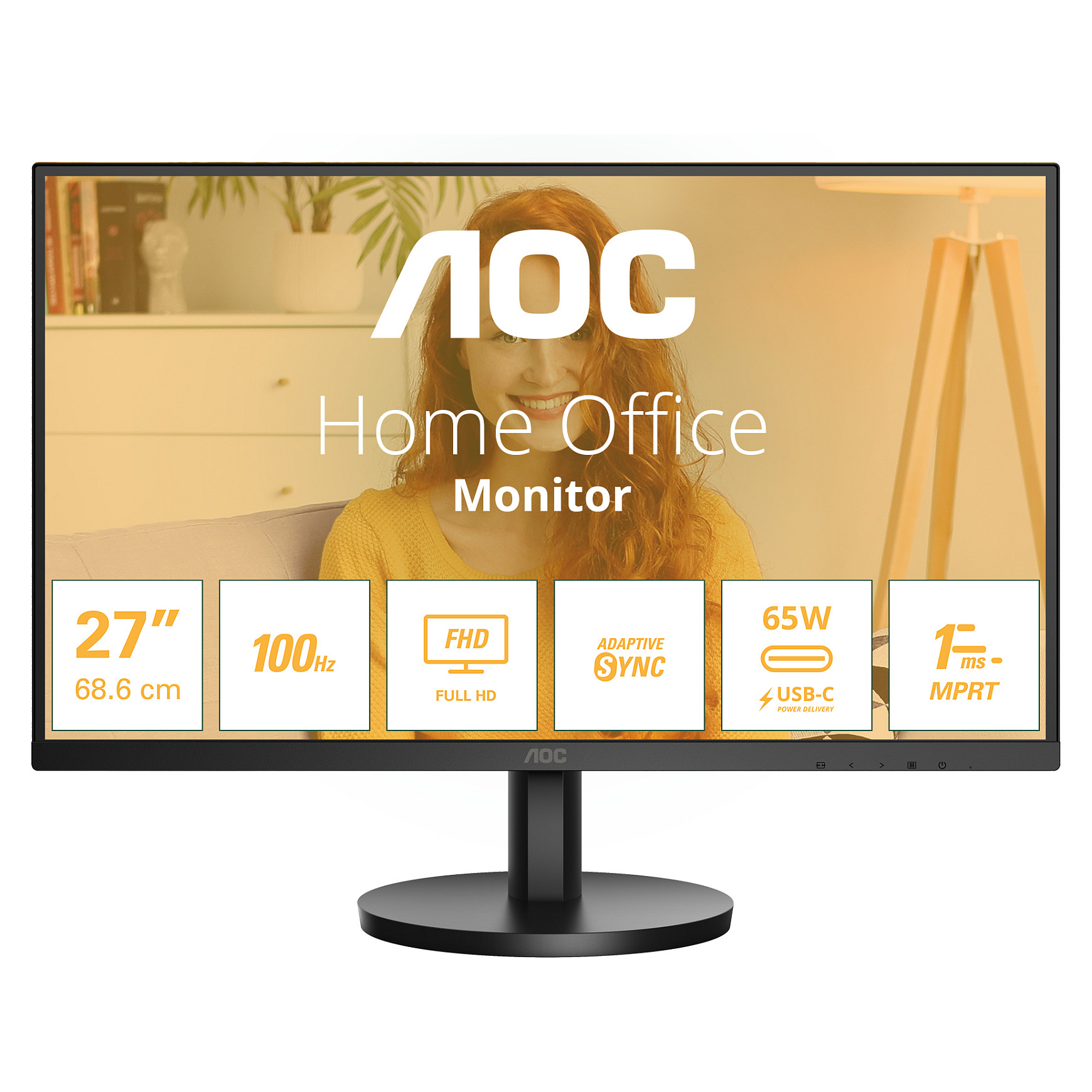 Monitor AOC 27B3CA2 IPS crni-3