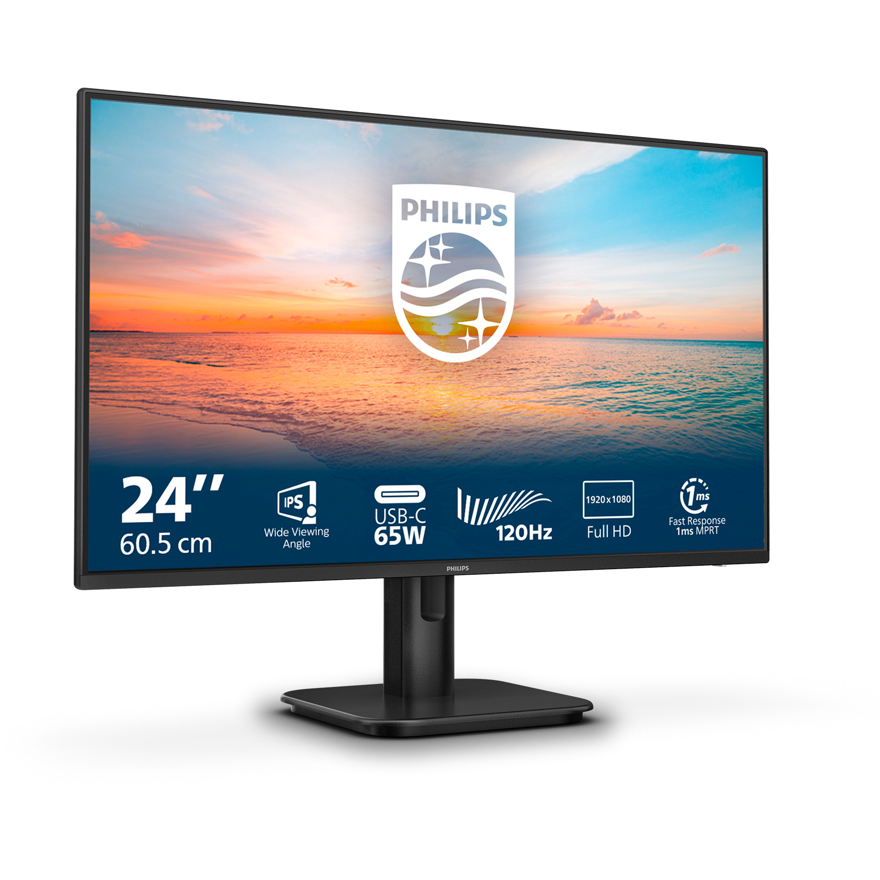 Monitor PHILIPS 24E1N1300A - Full HD (1920 x 1080) 24"-17