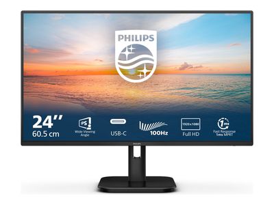 Monitor PHILIPS 24E1N1300A - Full HD (1920 x 1080) 24"-9