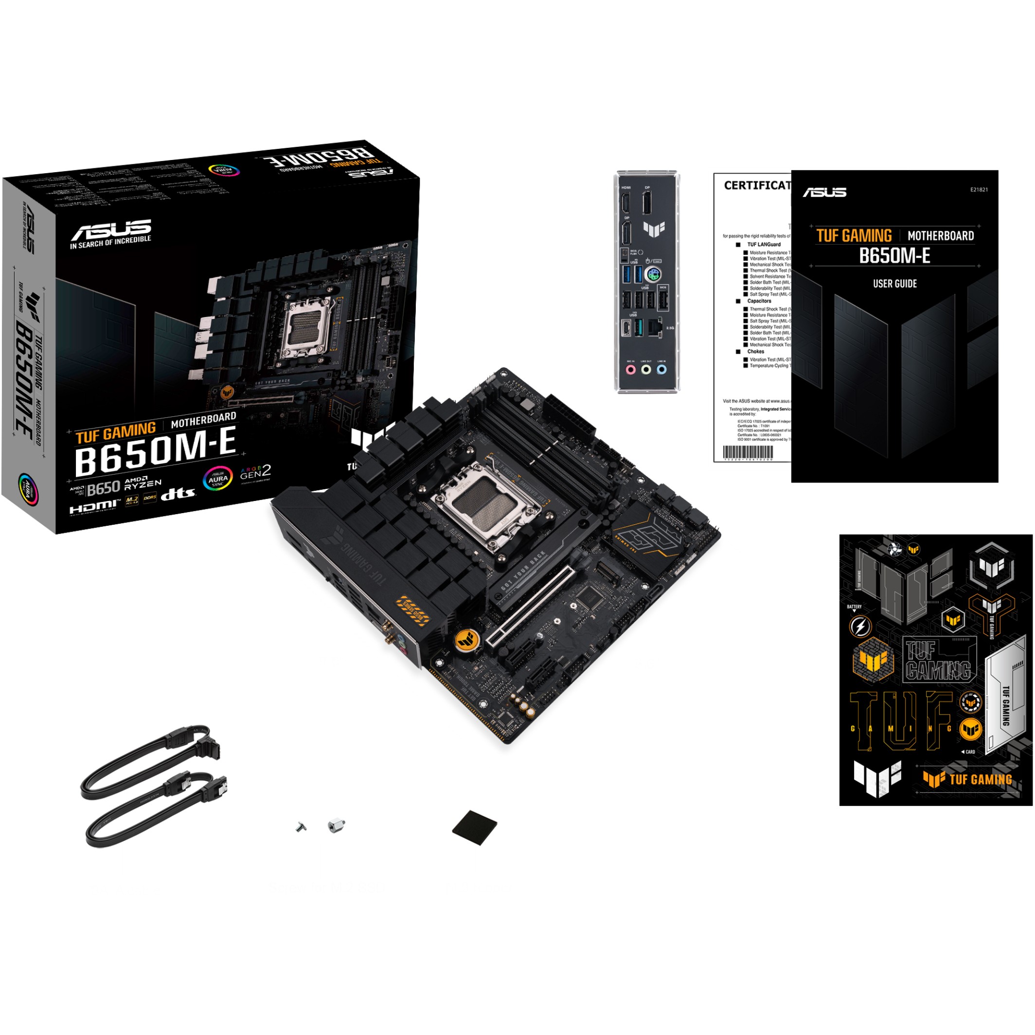 Matična ploča ASUS AMD AM5 TUF Gaming B650M-E (Socket AM5, micro ATX, AMD B650, DDR5)-9