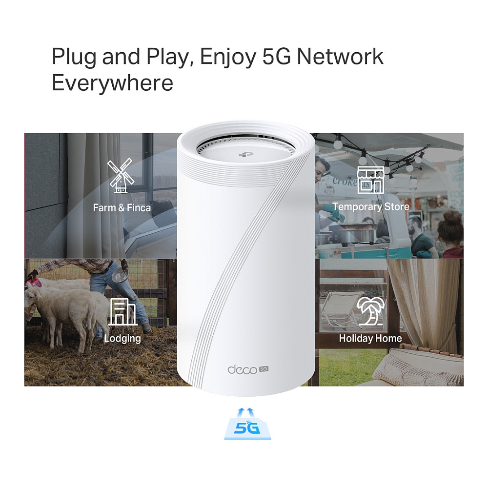 Wi-Fi sustav TP-LINK Deco BE65-5G (1-pack)-7