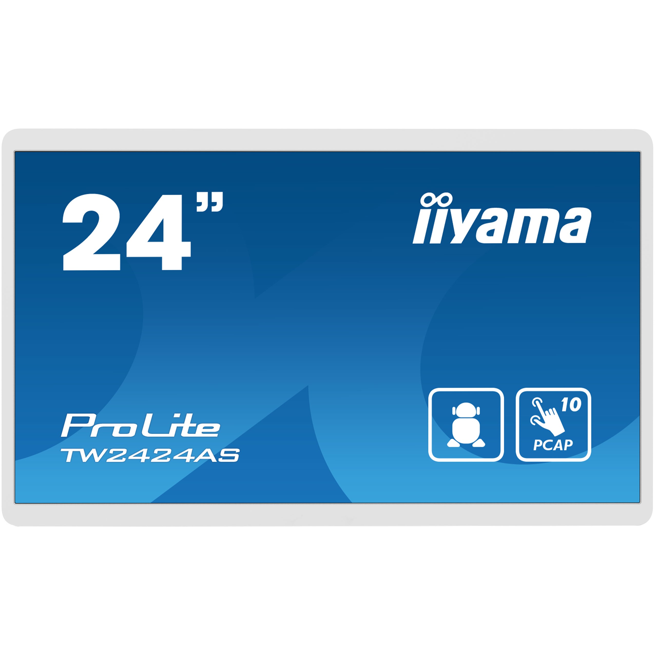 Monitor IIYAMA ProLite TW2424AS-W1 (24 inča, Full HD, IPS, 10-točkovni multi-touch, HDMI, USB-C, LAN)-10