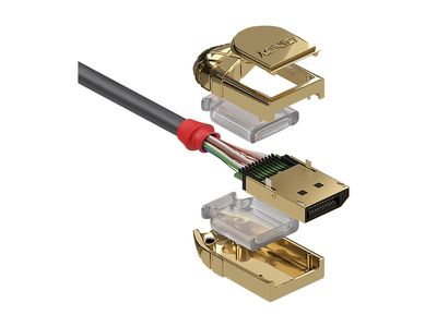 Kabel LINDY Gold Line DisplayPort 1.4 (8K) 0.5m-1