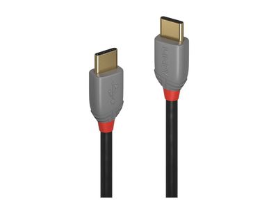 Kabel LINDY Anthra Line USB-C na USB-C (USB 2.0, 0.5m)