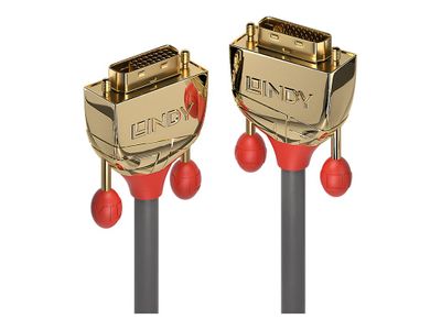 Kabel LINDY Gold Line DVI-D Dual Link 1m-0