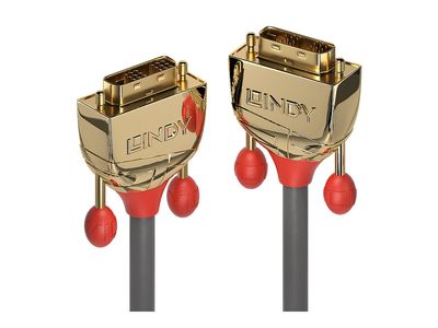 Kabel LINDY Gold Line DVI-D Single Link M/M, 15m-0
