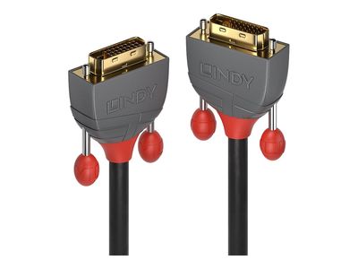 DVI-D Dual Link kabel LINDY Anthra Line, 1m-1