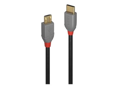 Kabel LINDY Anthra Line USB-C na Micro-B 2.0 (1 m)