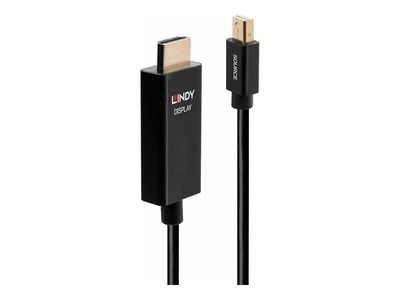 Aktivni kabel LINDY Mini DisplayPort na HDMI 4K 60Hz (3 m)-0