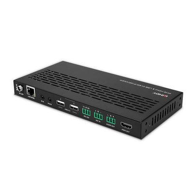 Dekoder LINDY 38397 Audio/Video over IP (4K, H.265/H.264, PoE)-0