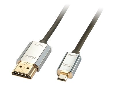 Aktivni kabel LINDY CROMO Slim HDMI na Micro HDMI (4.5m, 4K, Ethernet)-0