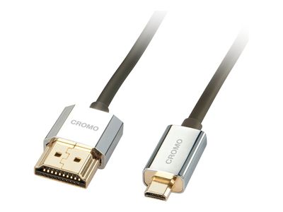 Kabel LINDY CROMO Slim HDMI na Micro HDMI (2m)
