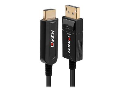 Hibridni optički kabel LINDY DisplayPort 1.2 na HDMI 18G (50 m)-0