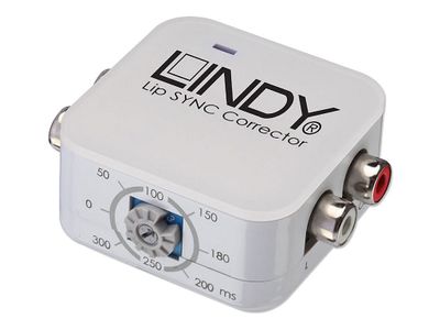 Korektor sinkronizacije zvuka LINDY Lip Sync-Corrector (audio delay box)