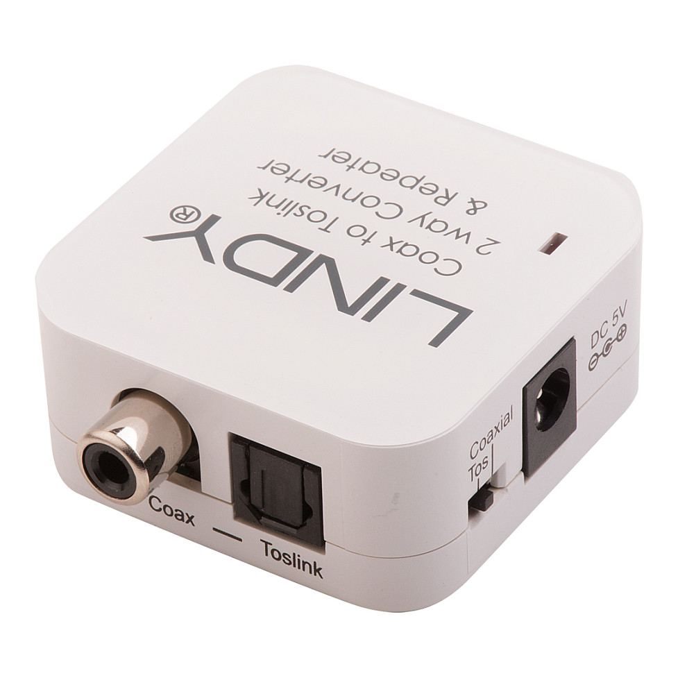 Audio konverter LINDY SPDIF Digital / Toslink-2