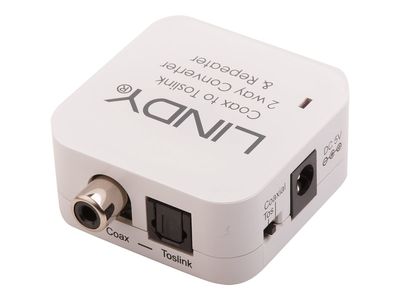 Audio konverter LINDY SPDIF Digital / Toslink-1