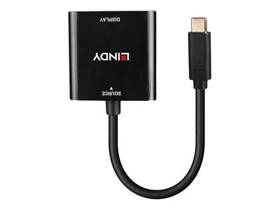 Adapter LINDY USB-C na DisplayPort 1.4 (8K 60Hz), 21 cm-1