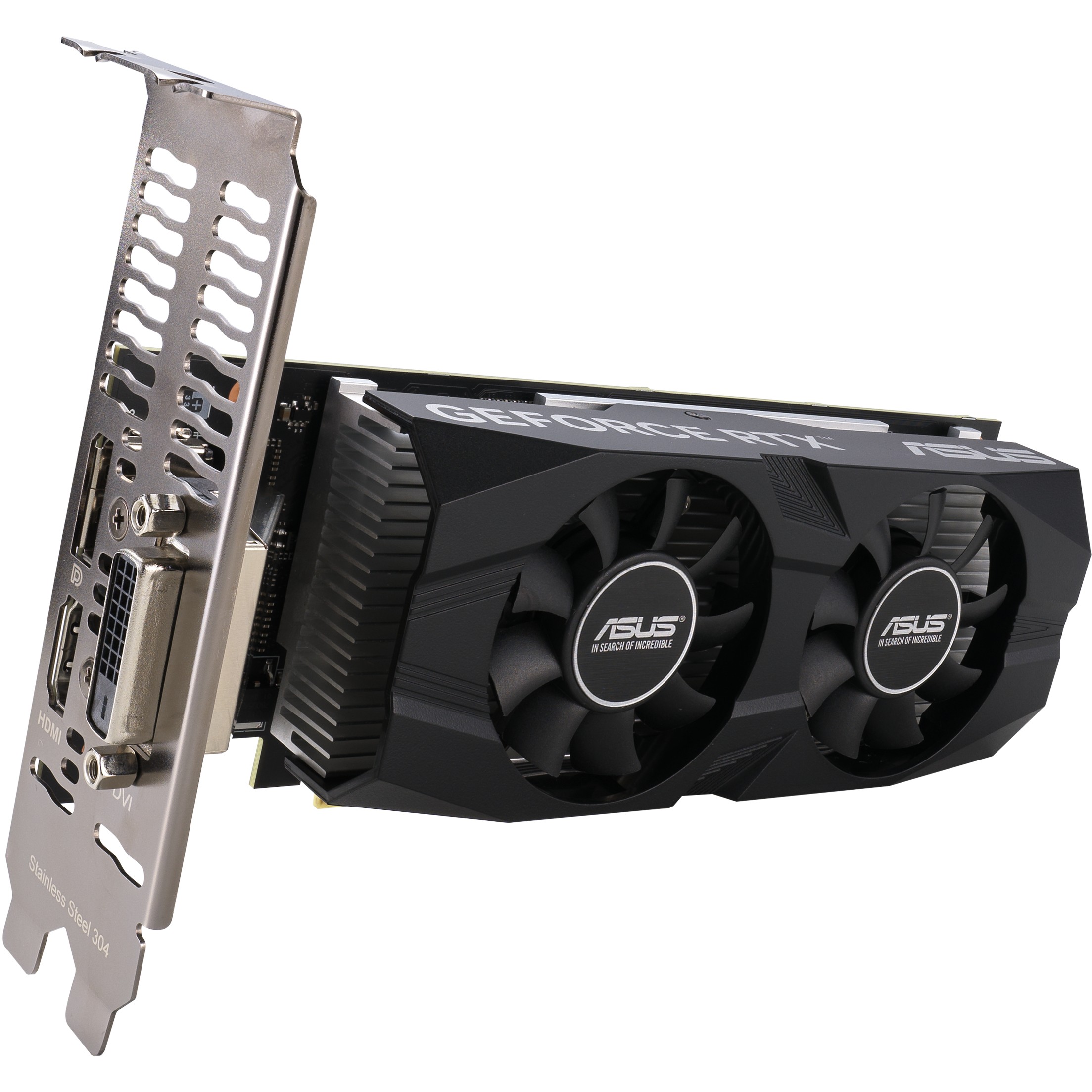 Grafička kartica ASUS GeForce RTX 3050 LP BRK 6GB - OC Edition (6 GB GDDR6 SDRAM, 7680 x 4320, dual fan dizajn, 2. gen Ray Tracing Cores, 3. gen Tensor Cores)-2