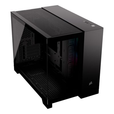 Kućište za računalo CORSAIR iCUE LINK 2500X RGB (mid tower, micro ATX, staklena bočna ploča, RGB osvjetljenje)-0