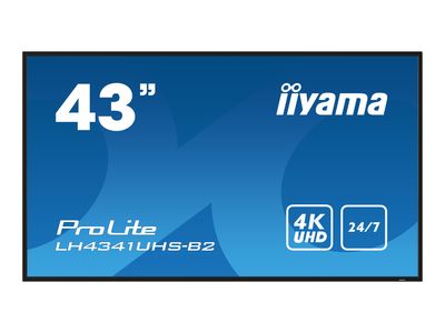 TV IIYAMA LH4341UHS-B2 (43", 4K UHD, IPS, 8ms, 500 cd/m2, VGA, HDMI, 1xUSB-A)-14
