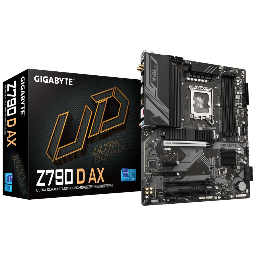 Matična ploča GIGABYTE Z790 D AX - Supports Intel Core 14th Gen CPUs, 12+1+1 Phases Digital VRM, up to 7600MHz DDR5 (OC)-1
