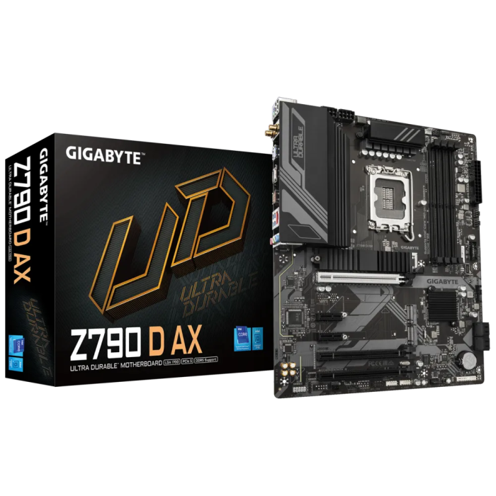 Matična ploča GIGABYTE Z790 D AX - Supports Intel Core 14th Gen CPUs, 12+1+1 Phases Digital VRM, up to 7600MHz DDR5 (OC)-3