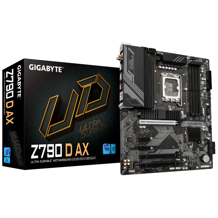 Matična ploča GIGABYTE Z790 D AX - Supports Intel Core 14th Gen CPUs, 12+1+1 Phases Digital VRM, up to 7600MHz DDR5 (OC)-15