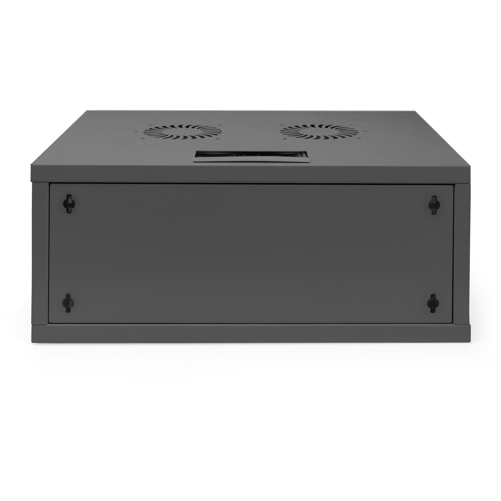 Ormar Digitus SoHo Series - 540 x 400 mm (ŠxD), nesastavljen - 4U (čelična konstrukcija, staklena vrata, otvor za kabele, montažni set)-4