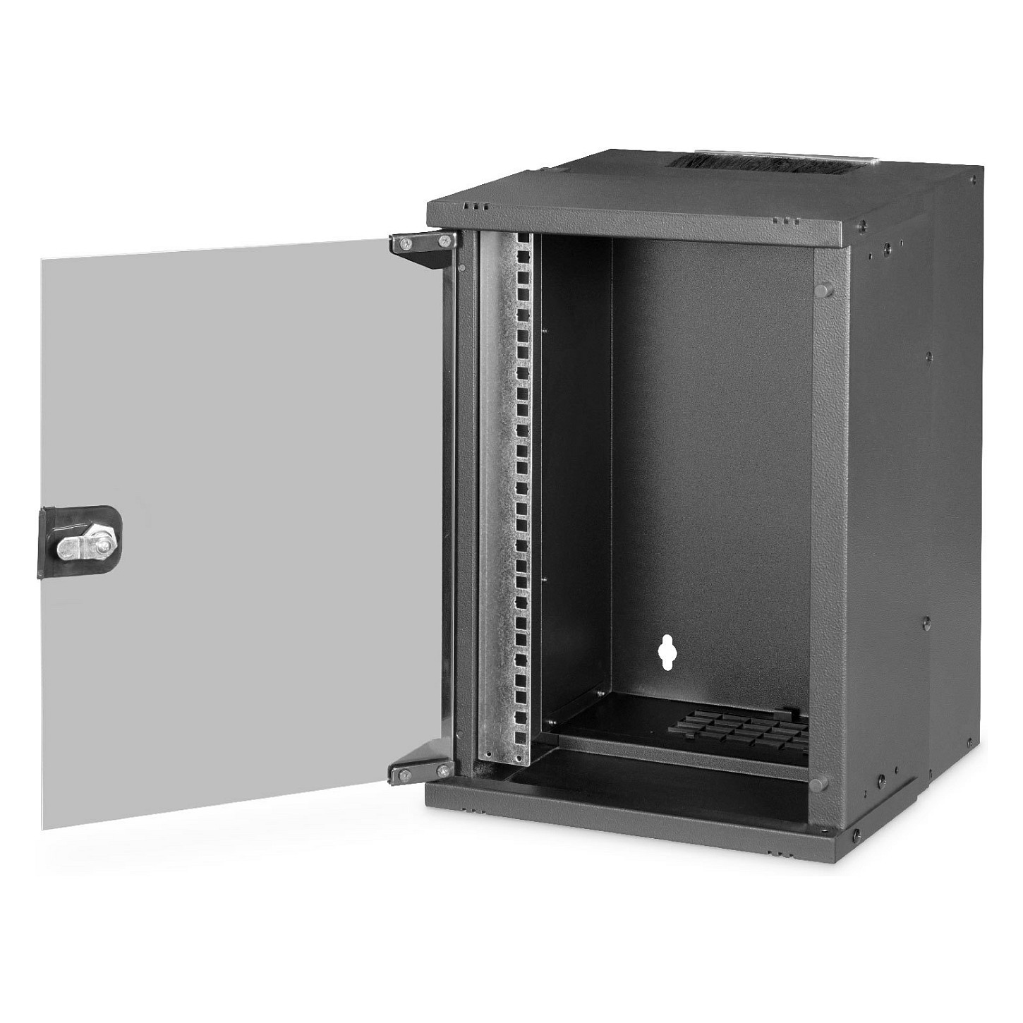 Rack DIGITUS SOHO PRO Series - 9U (čelična konstrukcija, 60 kg nosivost, staklena vrata, ventilacijski sustav)-5